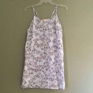 J. Crew Factory size Medium floral spaghetti strap sundress
